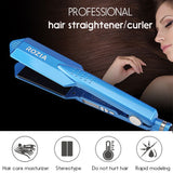 PLANCHA DE CABELLO PROFESIONAL 470°F CON TEMPERATURA AJUSTABLE