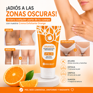 ORANGE – Gel Exfoliante Enzimático Facial | Piel Suave, Luminosa y Renovada