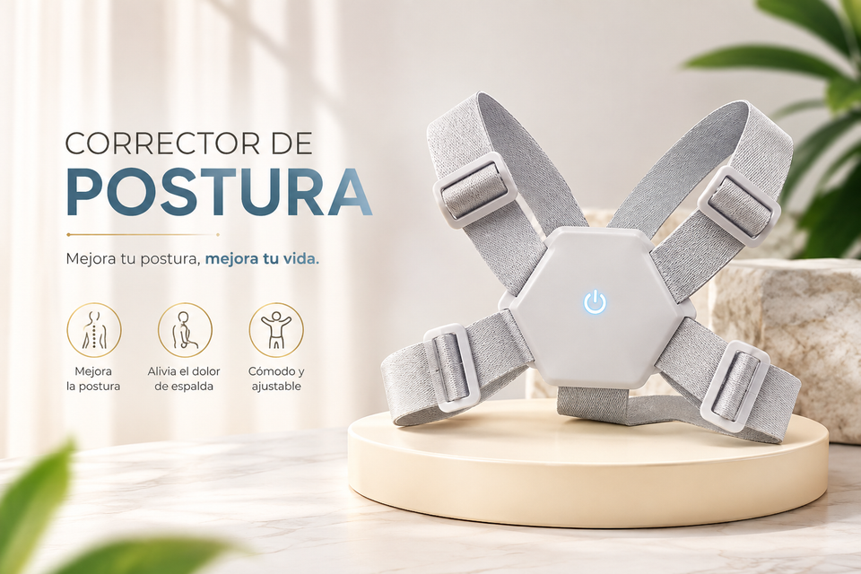 POSTURE SMART | Corrector de Postura Inteligente con Sensor y Alerta Vibratoria