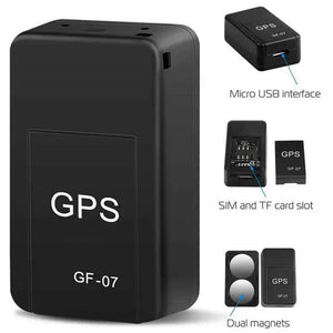 MINI GPS GF-07 LOCALIZADOR GSM/GPRS PARA VEHÍCULOS Y PERTENENCIAS