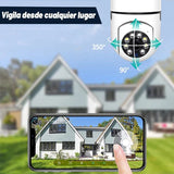 CAMARA FOCO  WiFi 360° CON VISION NOCTURNA